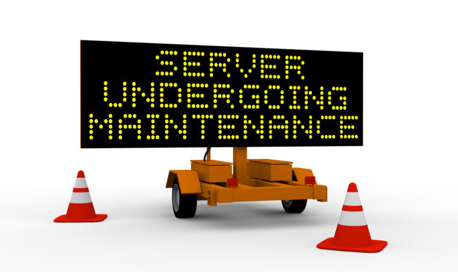 Upcoming Server Maintenance